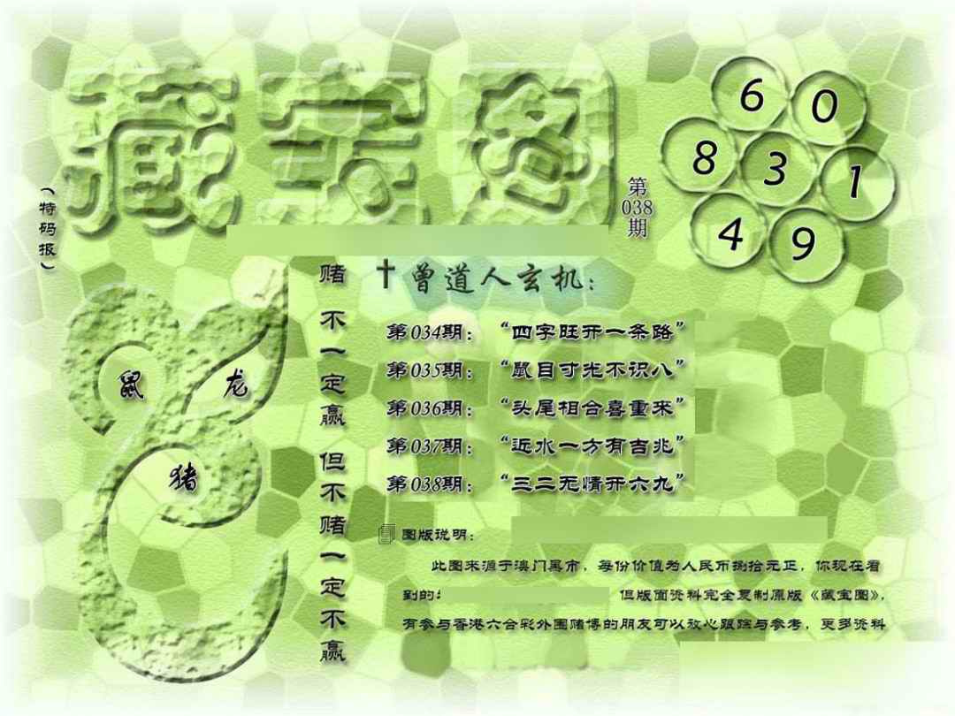 038期假新藏宝图[图]
